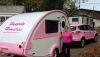 Widow Honors Husbands Dying Request; Travels Country in Pink